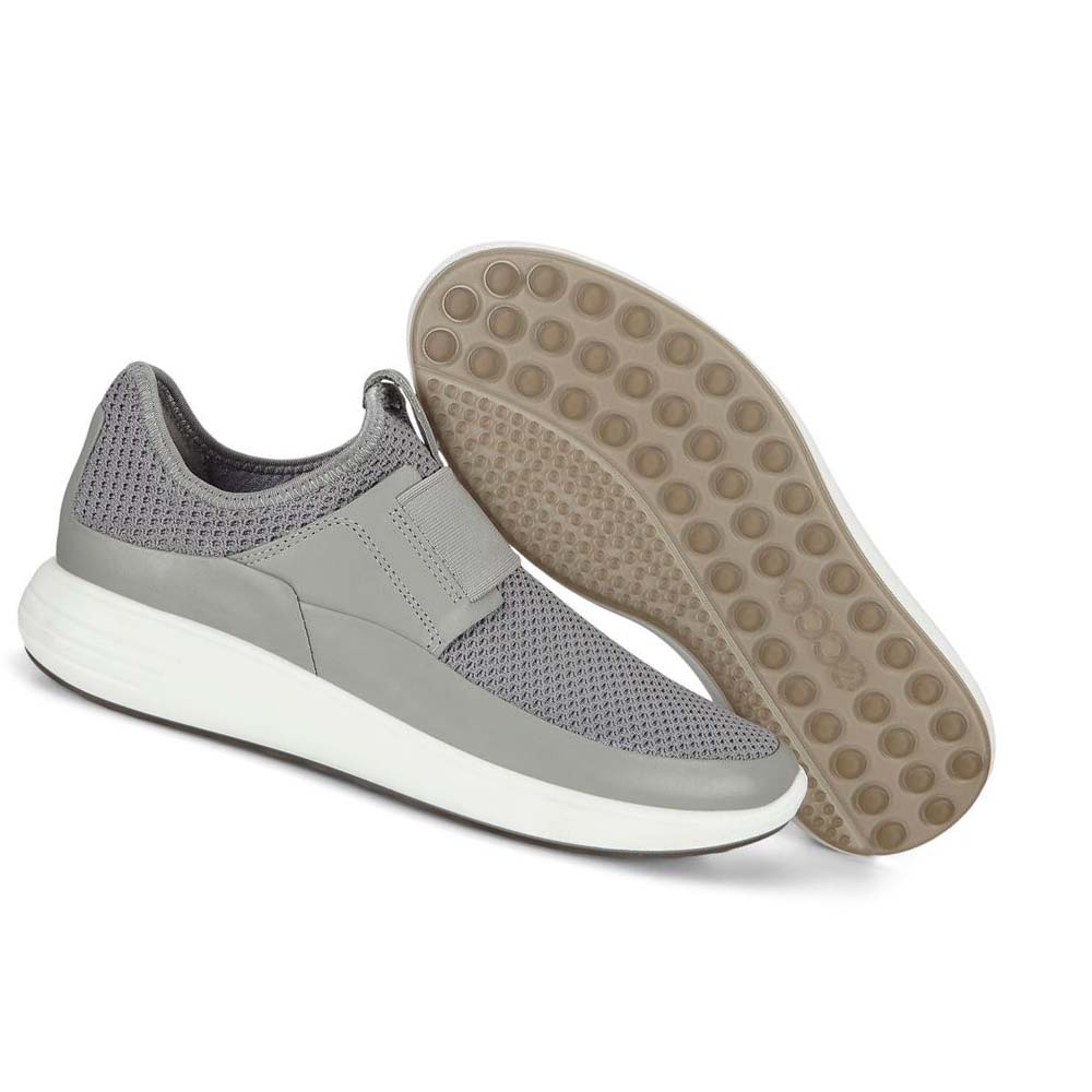 Ecco Soft 7 Runner Slip-on Fritidssko Dame Grå | NO 75HAP